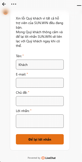 Liên Hệ Sunwin | Hỗ Trợ Khách Hàng Nhanh Chóng & An Toàn 3 Sunwin hỗ trợ qua livechat.